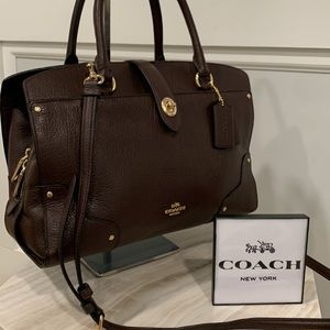 Coach Brown Leather Satchel